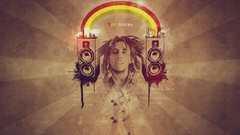 Vectors speakers rainbows bob