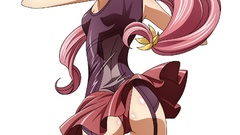Vectors transparent pink hair