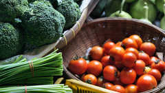 Vegetables food tomatoes