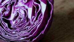 Vegetables purple cabbages