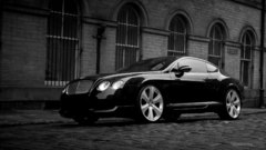 Vehicles cars Bentley monochrome