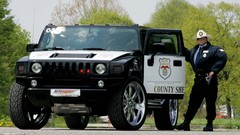 Vehicles Hummer police cars