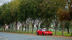 Vehicles mazda rx-7 red