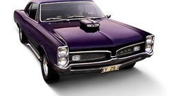 Vehicles pontiac gto Supercars Simple Background front angle 
