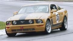 Vehicles racing Ford mustang sema