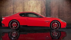 Vehicles red cars Maserati