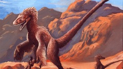 Velociraptors really looked high