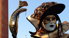 Venice carnival mask high