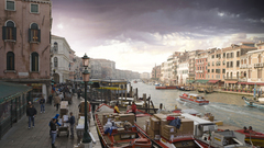 Venice Italy vehicles ships