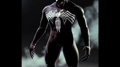 Venom digital art marvel comics eddie brock