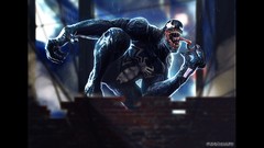 Venom fan art symbiote marvel comics eddie brock symbiote 