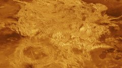 Venus alpha regio topographic