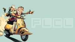 Vespa nandaba naota FLCL Fooly Cooly Haruhara Haruko