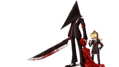 Victim head hill pyramid knife big silent