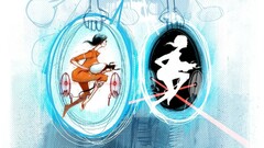 video games artwork Portal (game) portal 2 valve corporation