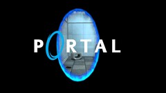 video games black background Portal (game) valve PC gaming