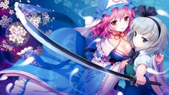 Video games blue touhou