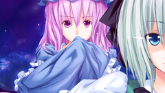 Video games clouds touhou