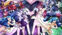 Video games Darkstalkers Morrigan Aensland Lilith Aensland 