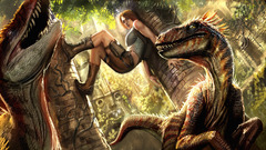 Video games Dinosaurs lara