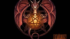 Video games Dragons pentagram
