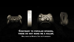 Video games funny controllers