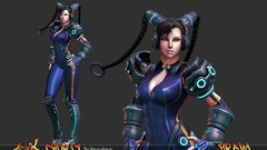 Video games futuristic street