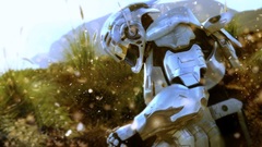 Video games futuristic suit