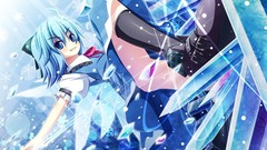 Video games ice blue