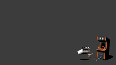 Video Games minimalistic Machines