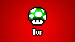 Video games minimalistic red