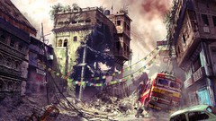 Video games ruins cityscapes