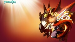 video games soulmaster anime boys artwork sword video game art