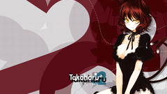 Video games touhou cleavage