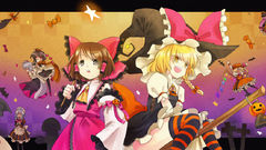 Video games touhou Halloween