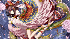 Video games touhou kimono