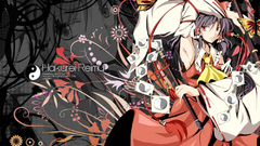 Video games touhou miko