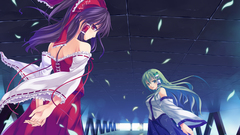 Video games touhou miko