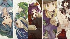 Video games touhou miko