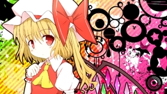 Video games touhou multicolor