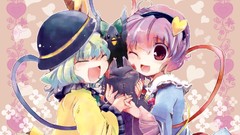 Video games touhou pink