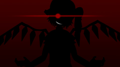 Video games touhou silhouettes