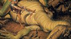 Viking slayer Dinosaurs Art