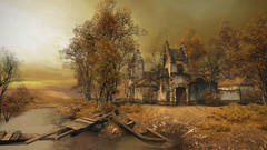 Villa abandoned architecture