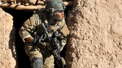 Village The search trooper Afghanistan