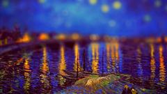 Vincent van Gogh tilt-shift
