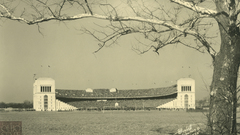 Vintage architecture Ohio stadium