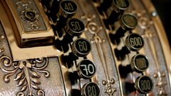 Vintage cash register