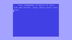 vintage Commodore 64 computer numbers