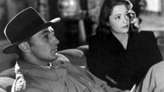 Vintage grayscale Robert Mitchum